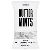 White Wrapper Buttermints
