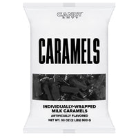 Black Foil-Wrapped Caramels