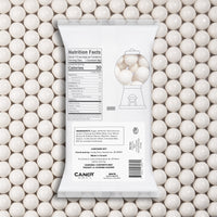 Black & White 1 Inch Round Gumballs
