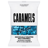 Blue Foil-Wrapped Caramels