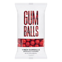 Red 1 inch Round Gumballs