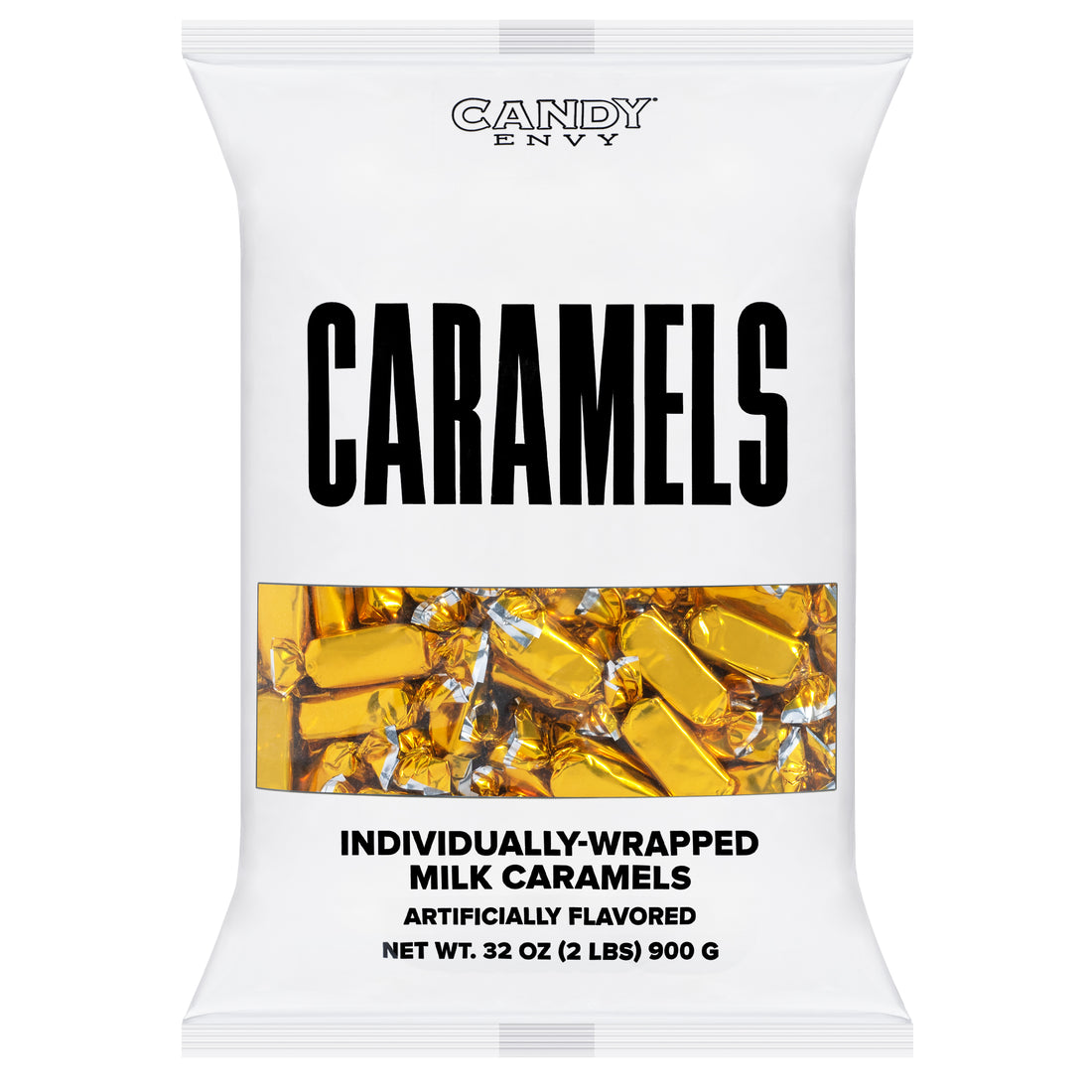 Gold Foil-Wrapped Caramels