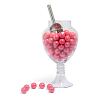 Shimmer Pink 1 inch Round Gumballs