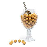 Shimmer Gold 1 inch Round Gumballs