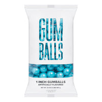 Shimmer Light Blue 1 inch Round Gumballs