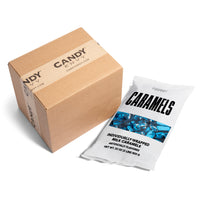 Blue Foil-Wrapped Caramels