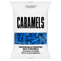 Navy Blue Foil-Wrapped Caramels