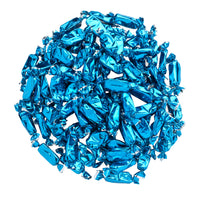 Blue Foil-Wrapped Caramels