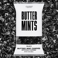Black Wrapper Buttermints