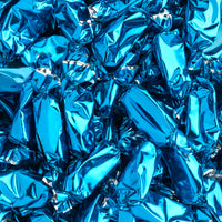 Blue Foil-Wrapped Caramels