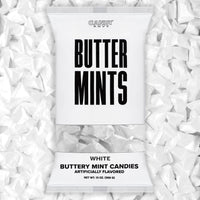 White Wrapper Buttermints