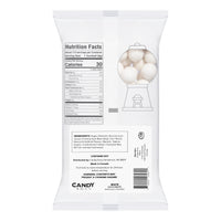 White 1 inch Round Gumballs