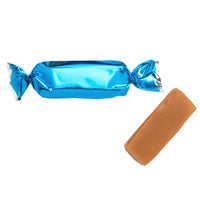 Blue Foil-Wrapped Caramels