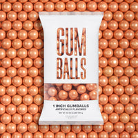 Shimmer Rose Gold 1 inch Round Gumballs