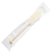 Amber and White Café Mini Rock Candy Sugar Sticks - Original Sugar Flavor