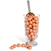 Shimmer Rose Gold 1 inch Round Gumballs