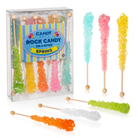 Spring Rock Candy Sugar Sticks