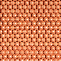 Shimmer Rose Gold 1 inch Round Gumballs
