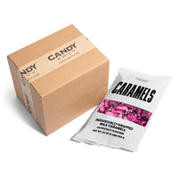 Hot Pink Foil-Wrapped Caramels