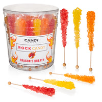 Dragon's Breath Rock Candy Sugar Sticks