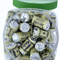 Money Mints - 100 Rolls, 7 Mints/Roll, Wrapped Spearmints
