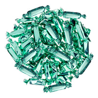 Turquoise Foil-Wrapped Caramels