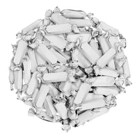 White Foil-Wrapped Caramels