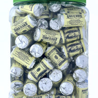 Money Mints - 100 Rolls, 7 Mints/Roll, Wrapped Spearmints