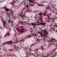 Light Pink Foil-Wrapped Caramels