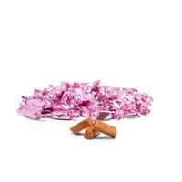 Light Pink Foil-Wrapped Caramels