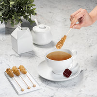 Gold Café Mini Rock Candy Sugar Sticks - Original Sugar Flavor