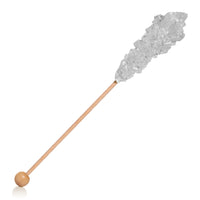Silver Café Mini Rock Candy Sugar Sticks - Original Sugar Flavor