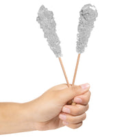 Silver Café Mini Rock Candy Sugar Sticks - Original Sugar Flavor