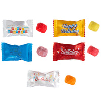 Birthday Sweet Sours with Wrappers Individual Details