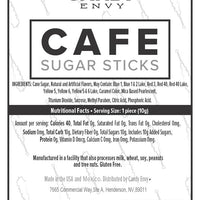 Cafe Sugar Crystal Stick Nutrition Information