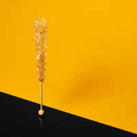 Gold Rock Candy Sugar Sticks - Original Sugar Flavor