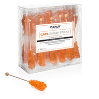 Orange Cafe Sugar Crystal Stick for Coffee and Tea Sweetener