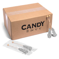 Silver Café Mini Rock Candy Sugar Sticks - Original Sugar Flavor