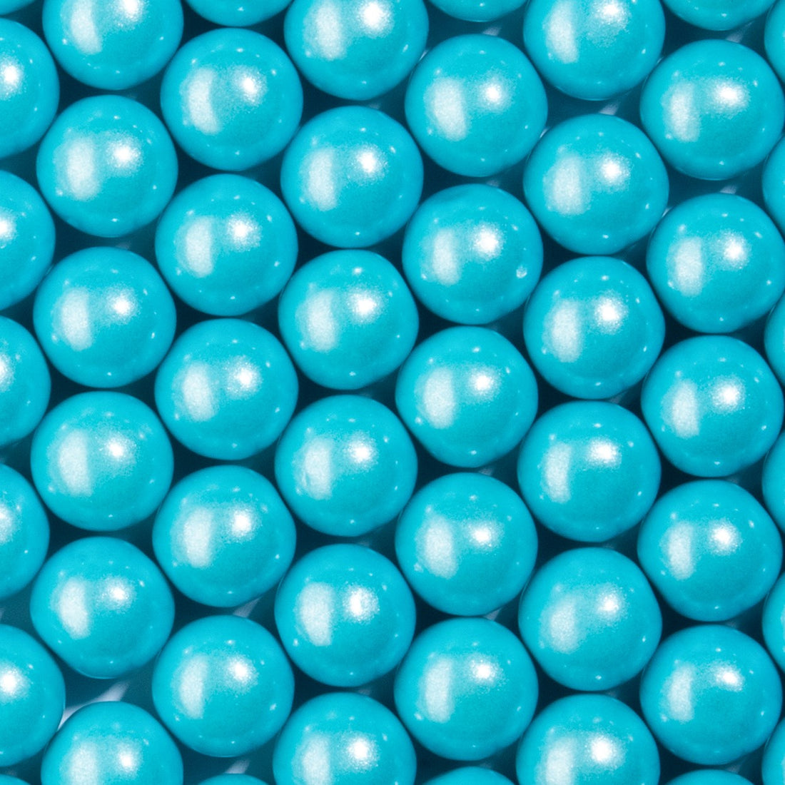 Shimmer Light Blue 1 inch Round Gumballs