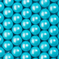 Shimmer Light Blue 1 inch Round Gumballs