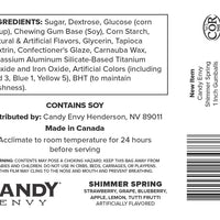 Shimmer Spring 1 inch Round Gumballs
