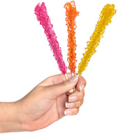 Candy Envy x Sweet Tooth – Sunset Rock Candy Sugar Sticks (36 Count)