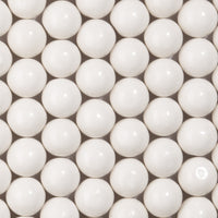 Black & White 1 Inch Round Gumballs
