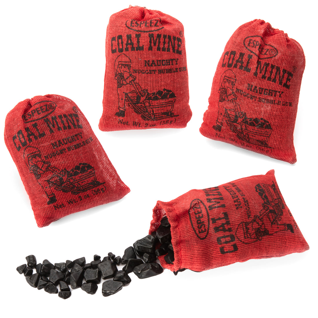 4 Pack of Coal Mine Gum