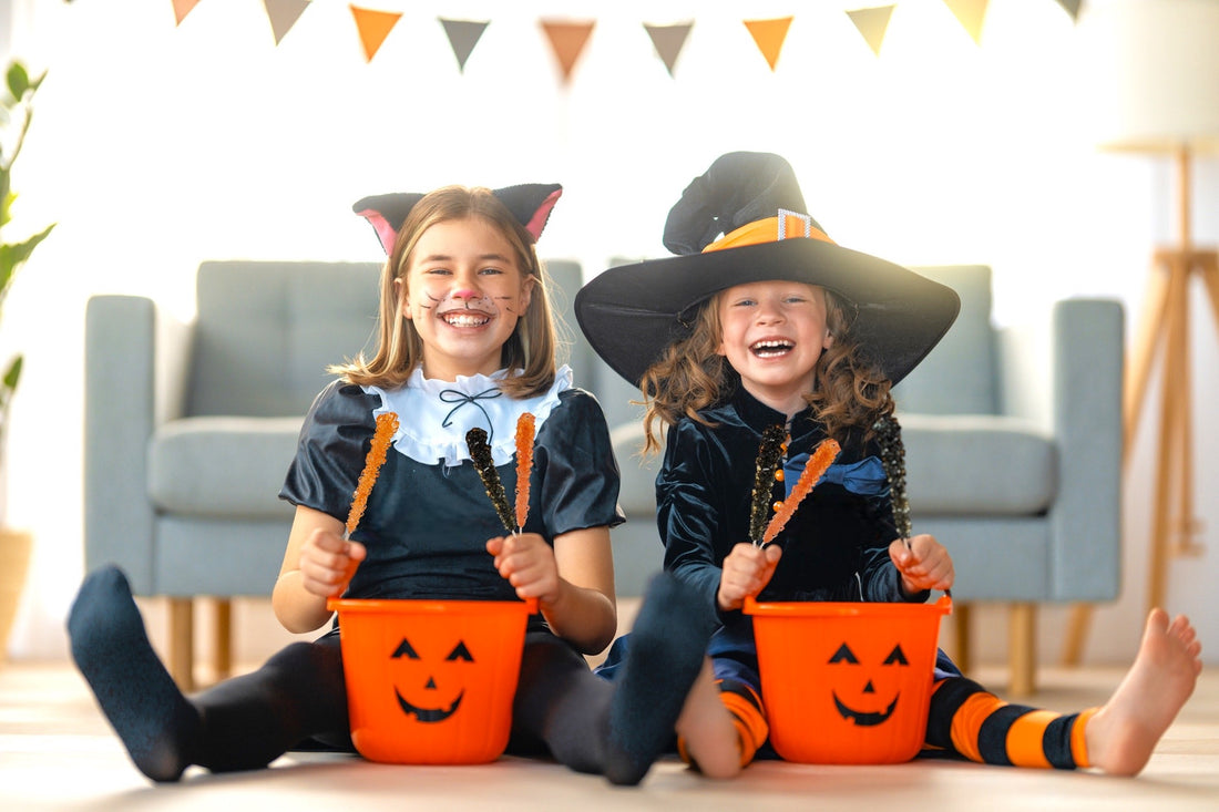 Halloween Rock Candy Sugar Sticks