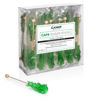 Green Lime Cafe Sugar Crystal Stick for Coffee and Tea Sweetener