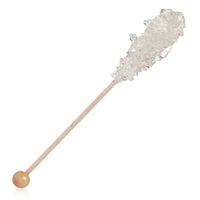 White Café Mini Rock Candy Sugar Sticks - Original Sugar Flavor