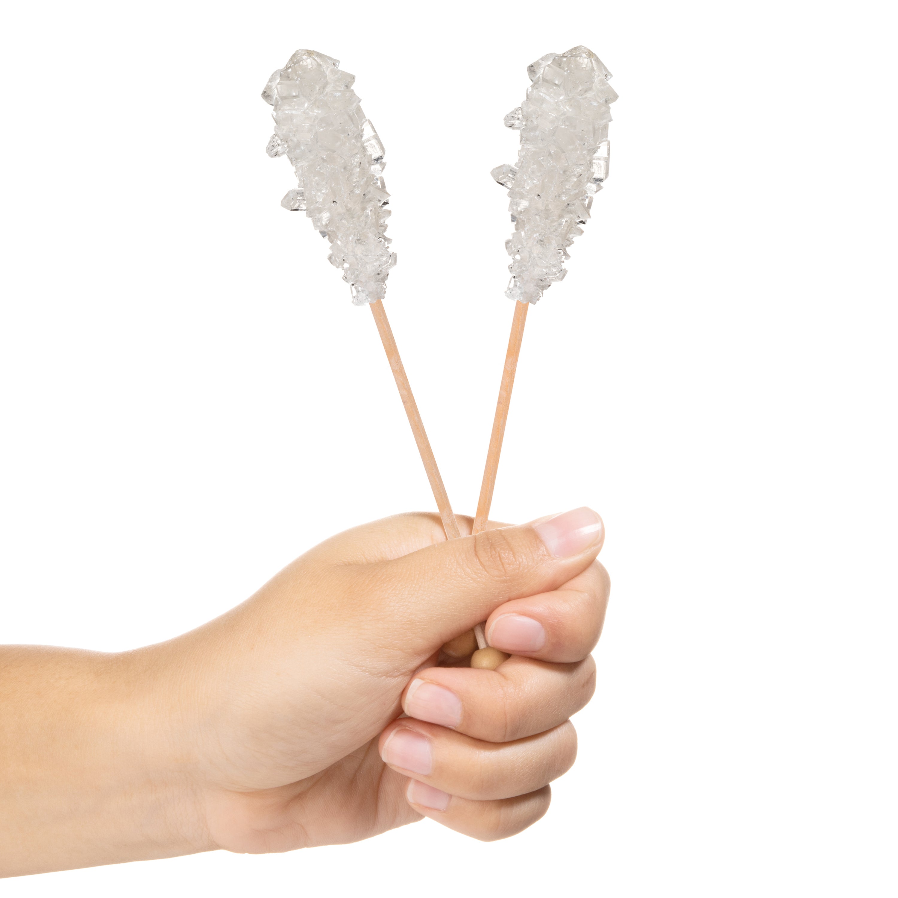 Civilized Coffee Premium Rock Candy, Large Swizzle Sugar Sticks