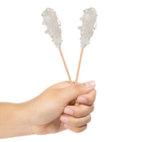 White Café Mini Rock Candy Sugar Sticks - Original Sugar Flavor