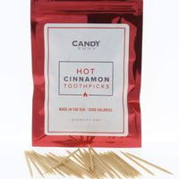 Cinnamon Toothpicks - 200 Pack in Resealable Pouch